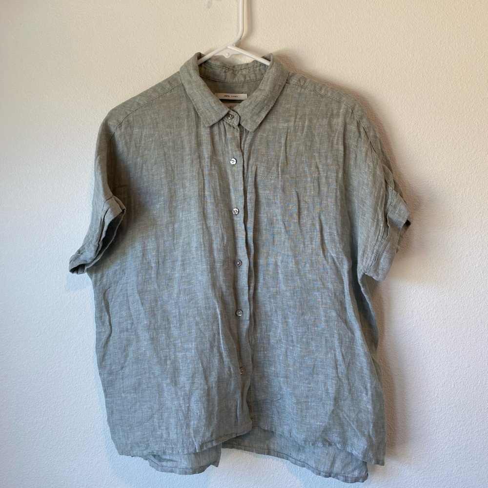 Rachel Zoe Linen Top